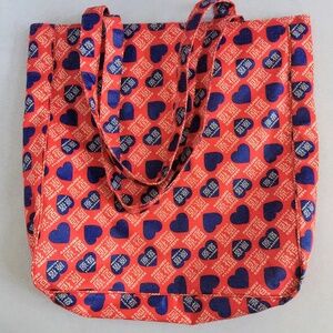 Harajuku Lovers Gwen Stefani Red Heart Tote NEW